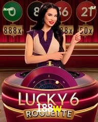 188w Lucky 6 Roulette jogo popular em cassino online no Brasil