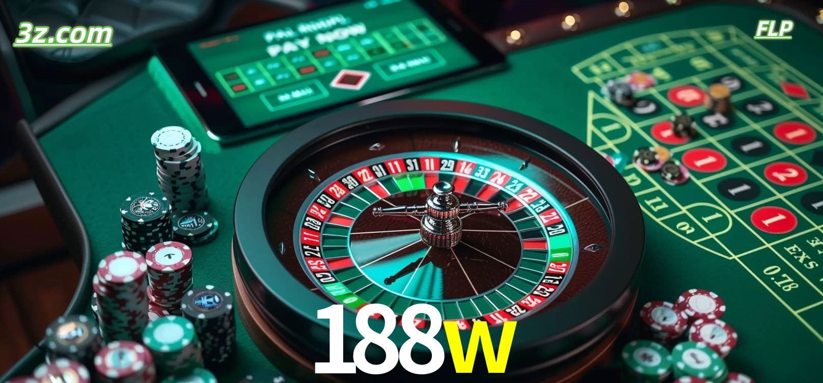 Cassino online 188w com roleta ao vivo e apostas emocionantes
