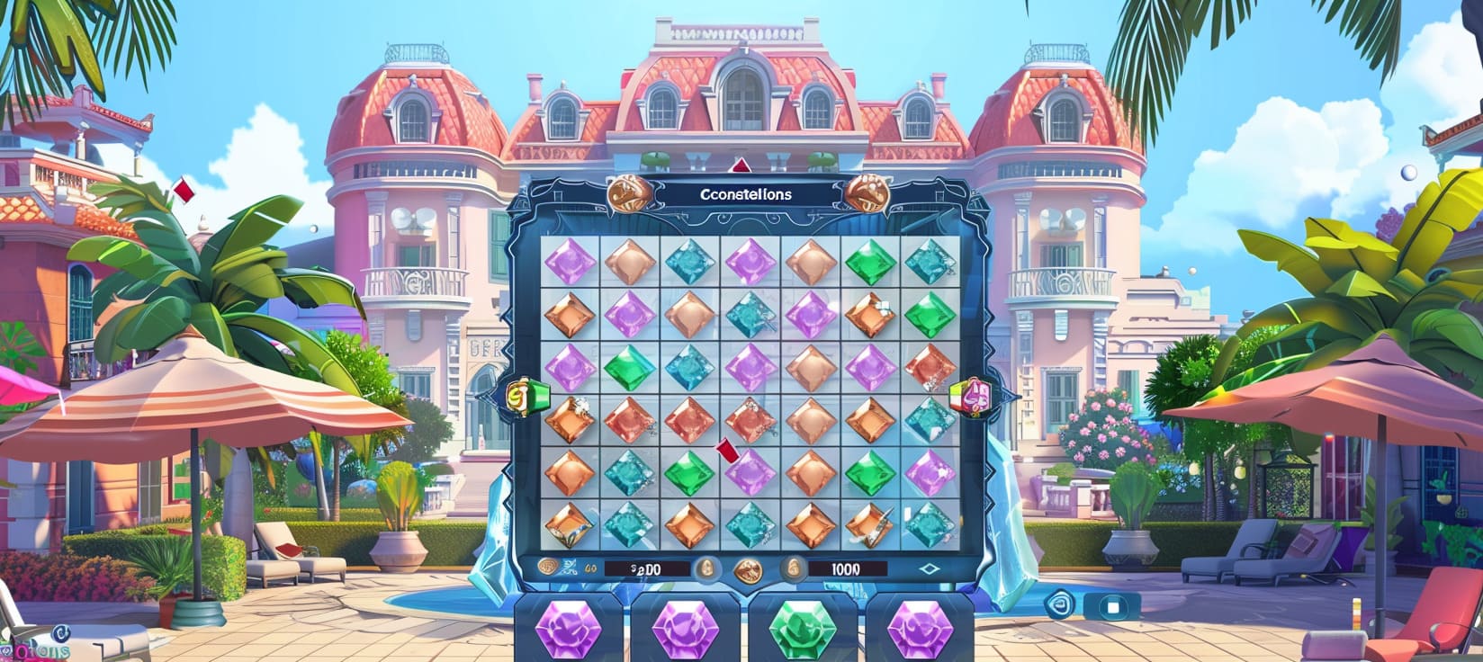 188w Constellations slot game cassino online com pedras preciosas