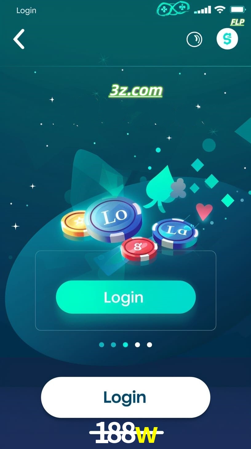 Login no aplicativo de cassino online 188w Brasil com bônus de boas-vindas